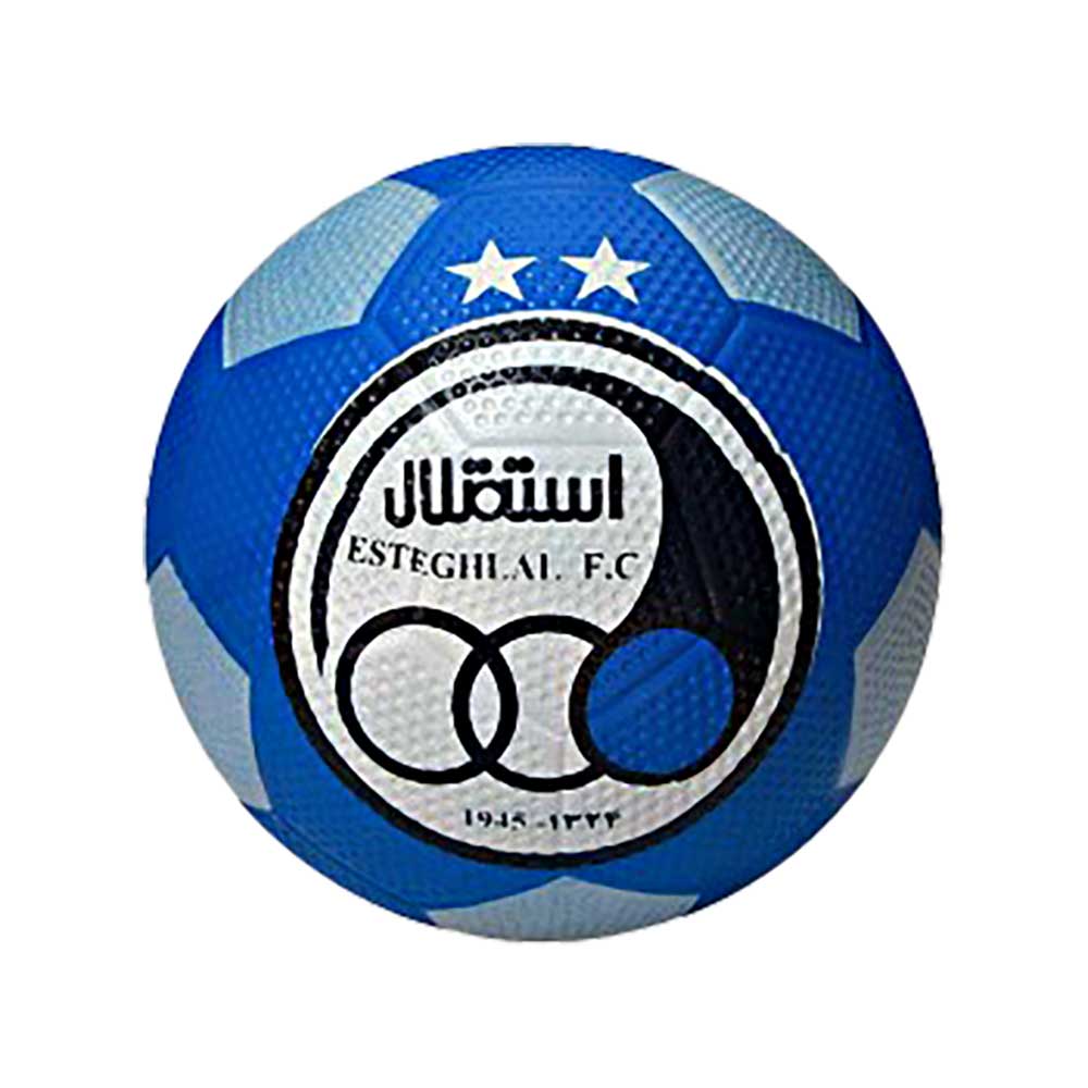 توپ فوتبال لاستیکی سایز 4 استقلال esteghlal